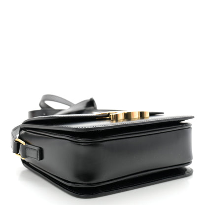 Celine Shiny Calfskin Teen Triomphe Black 4 of 10