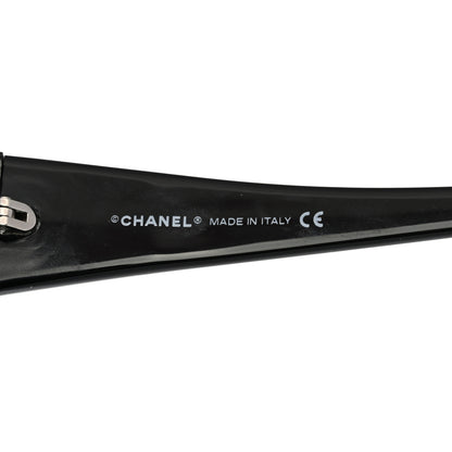 Chanel Acetate Crystal CC Sunglasses 5064 Black 6 of 9