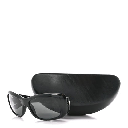 Prada Logo Sunglasses SPR 04L Black 7 of 7