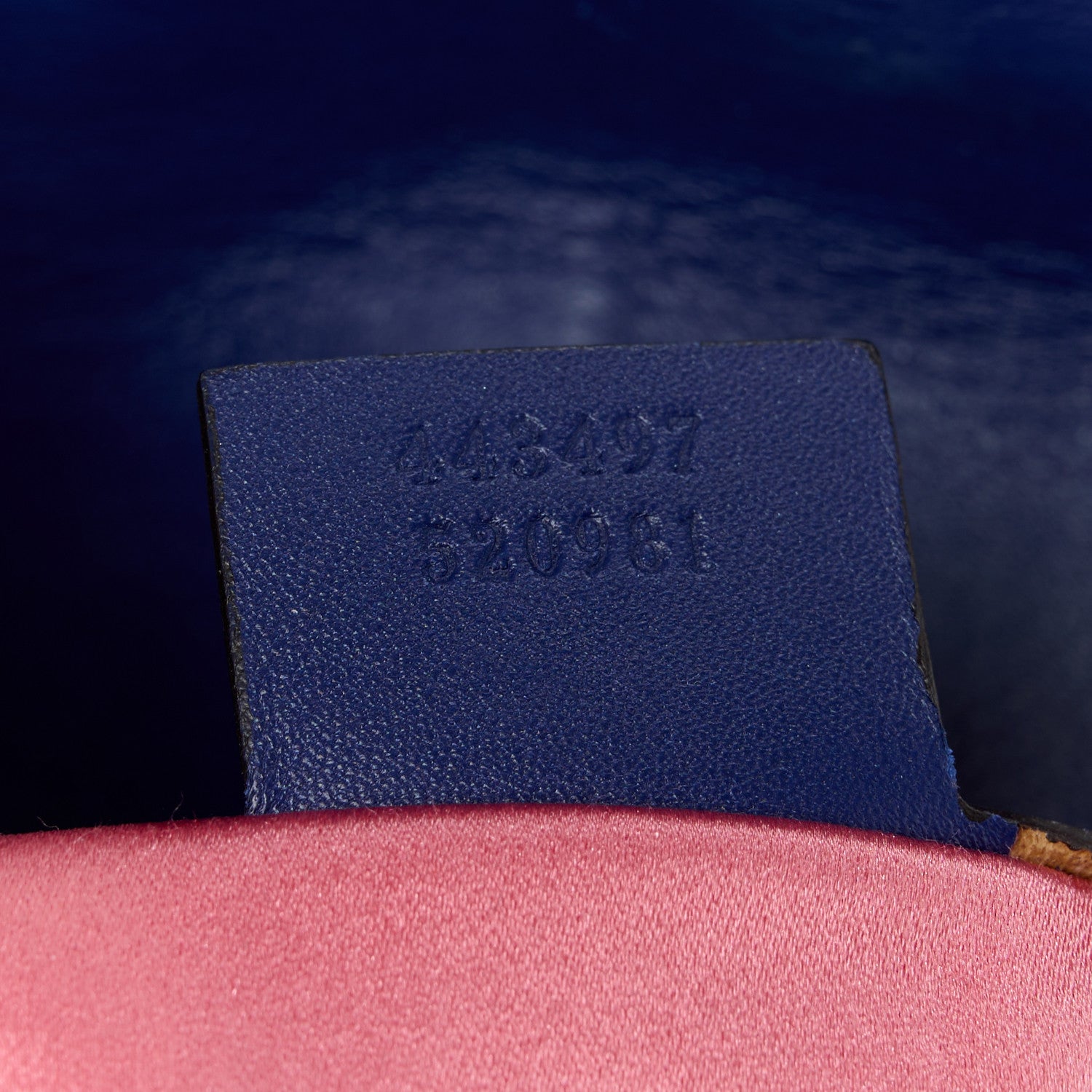 Gucci Velvet Matelasse Small GG Marmont Shoulder Bag Cobalt Blue 7 of 11