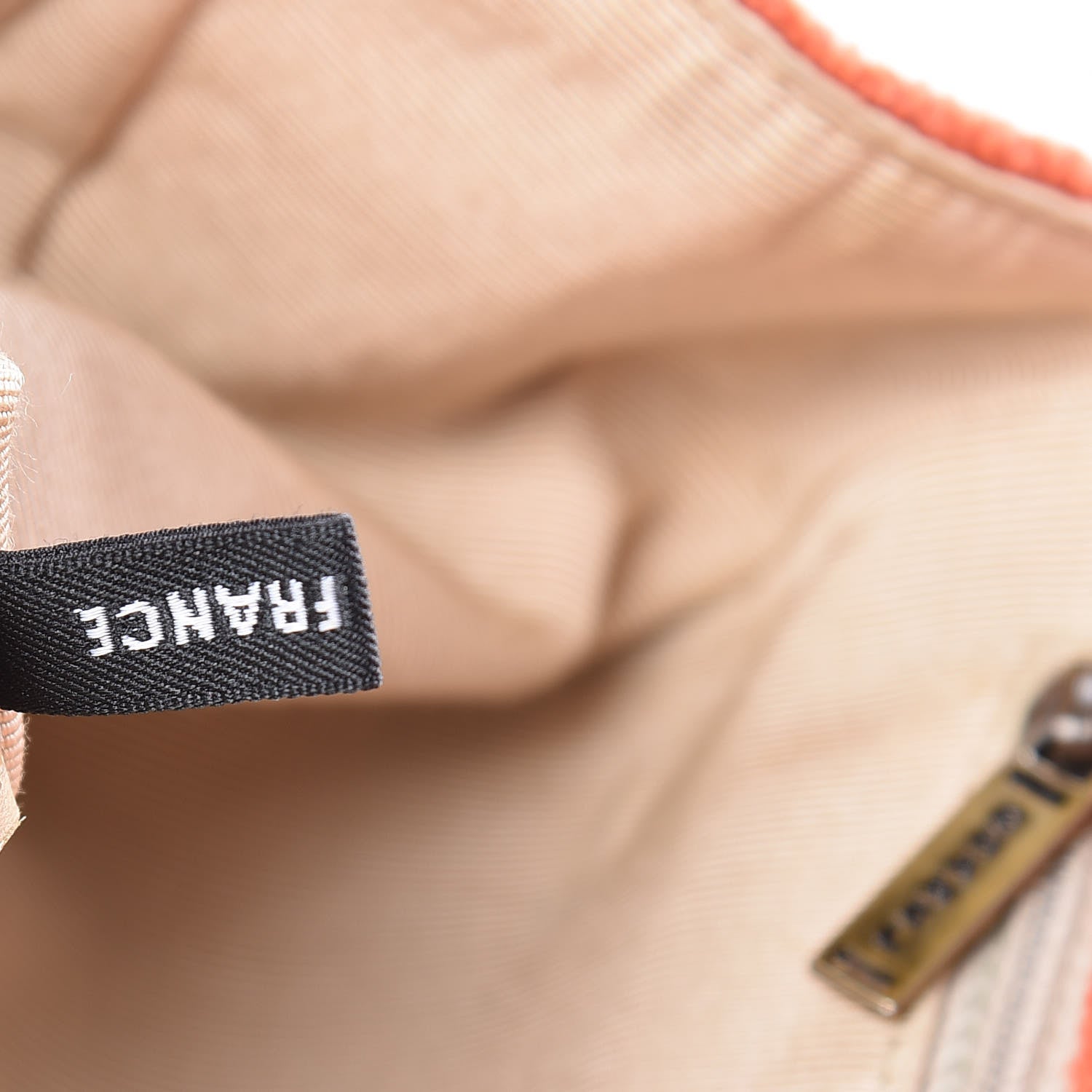 Chanel Wool Patchwork Mademoiselle Jumbo Flap Orange 10 of 20