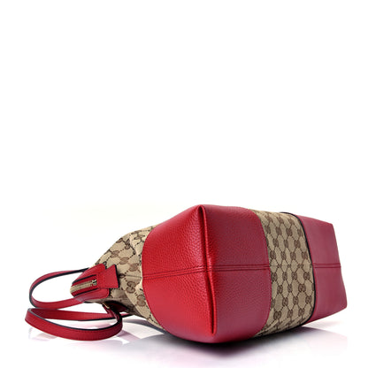 Gucci Monogram Medium Bree Shoulder Bag Red 3 of 4