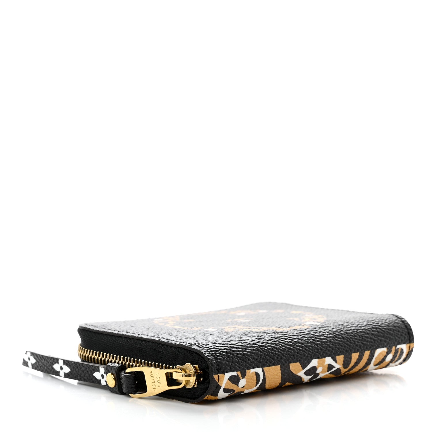 Louis Vuitton Monogram Giant Jungle Zippy Coin Purse Black 4 of 6