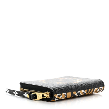 Louis Vuitton Monogram Giant Jungle Zippy Coin Purse Black 4 of 6