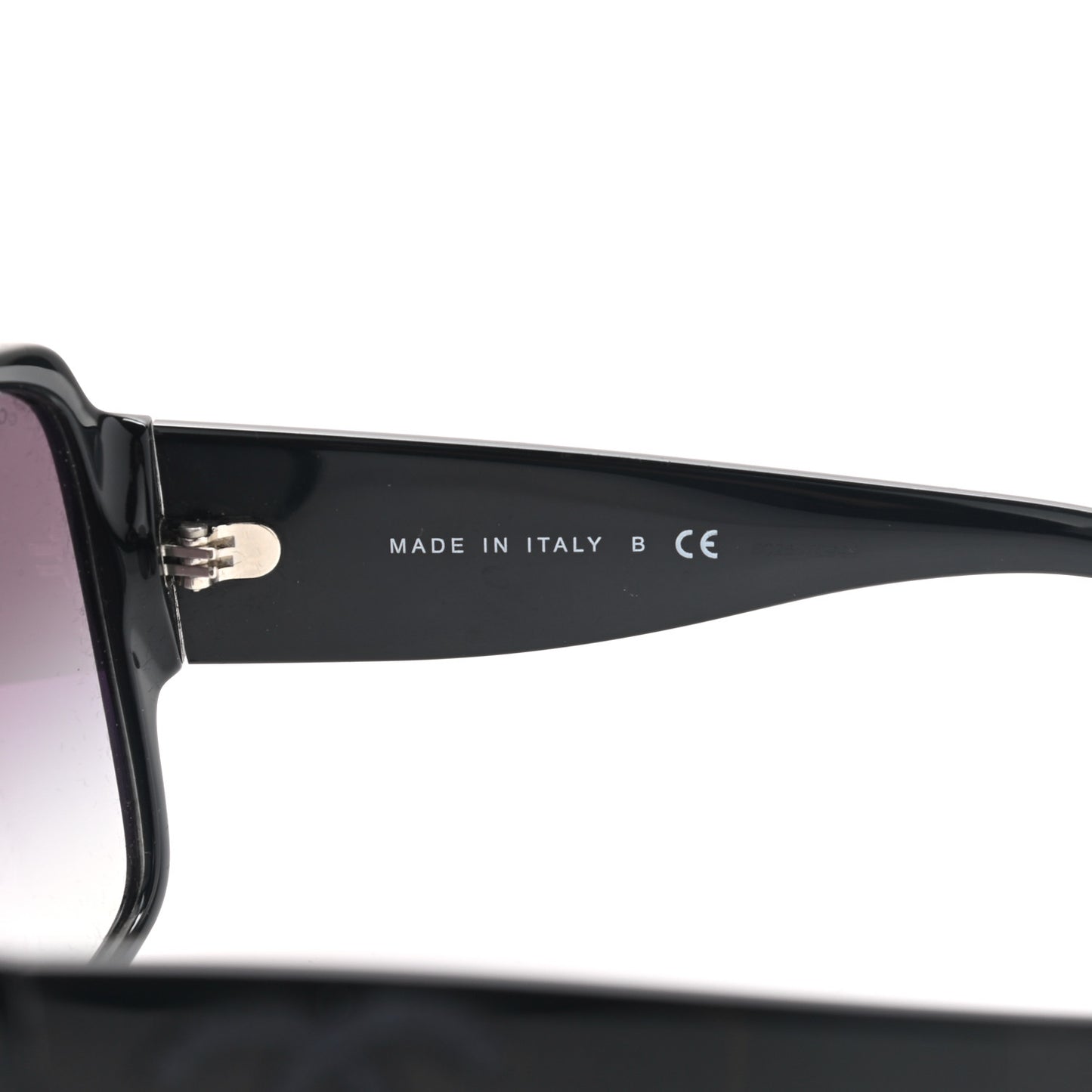 Acetate Shield Sunglasses 5449-A Black