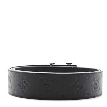 Louis Vuitton Monogram Shadow 40mm LV Shadow Reversible Belt 110 44 Black 2 of 5