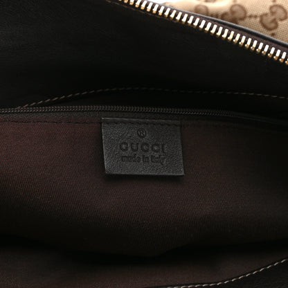 Gucci Monogram D Gold Tote Dark Brown 5 of 10