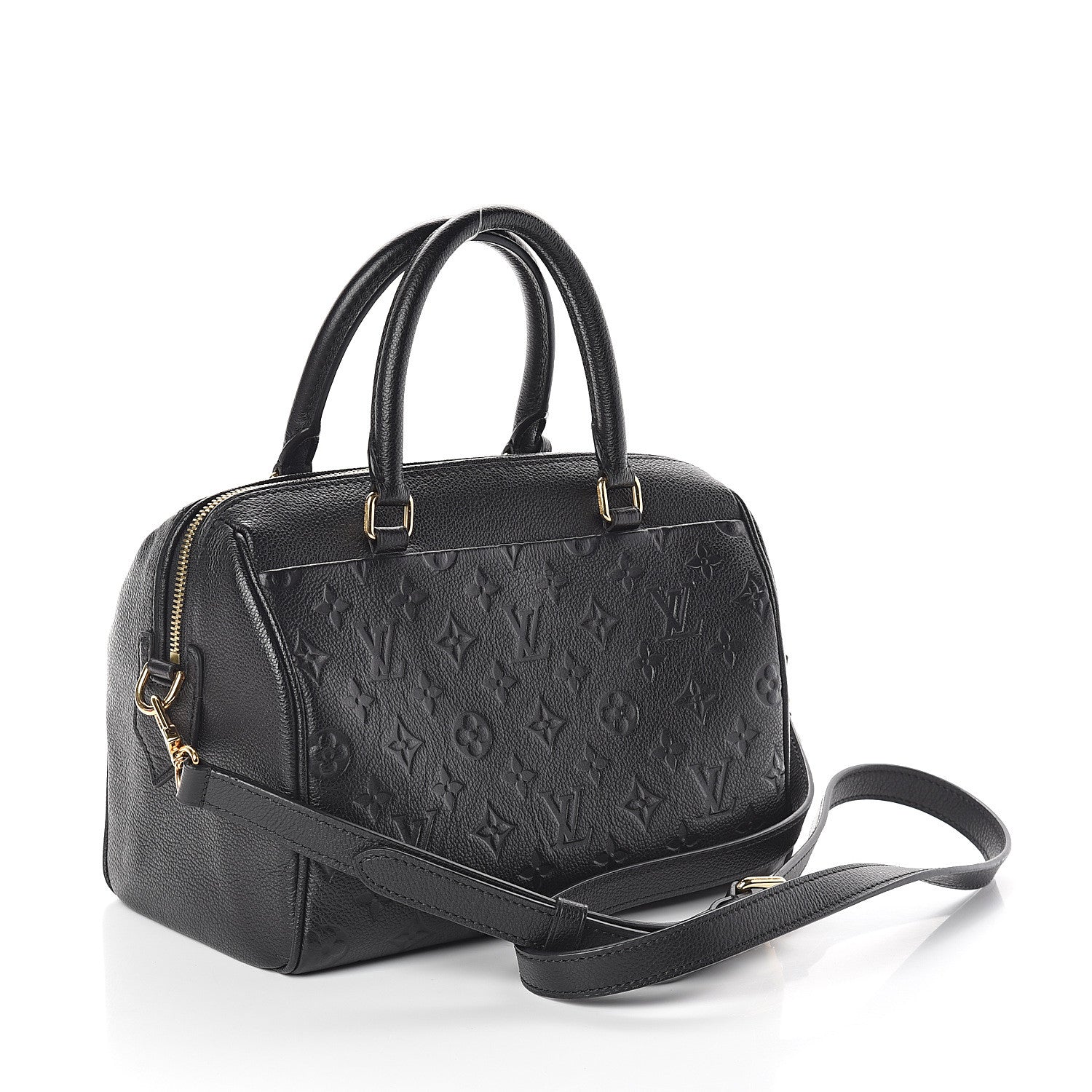 Louis Vuitton Empreinte Speedy Bandouliere 25 NM Black 2 of 7