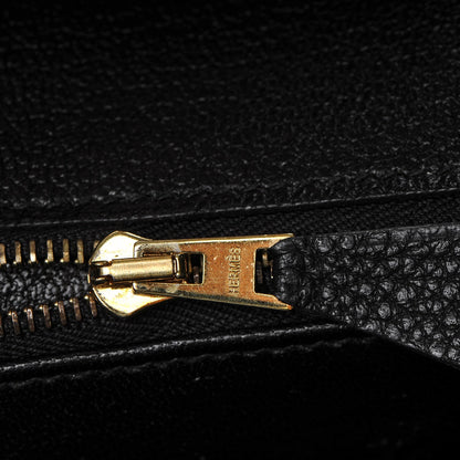 Hermes Togo Birkin 25 Black 17 of 27