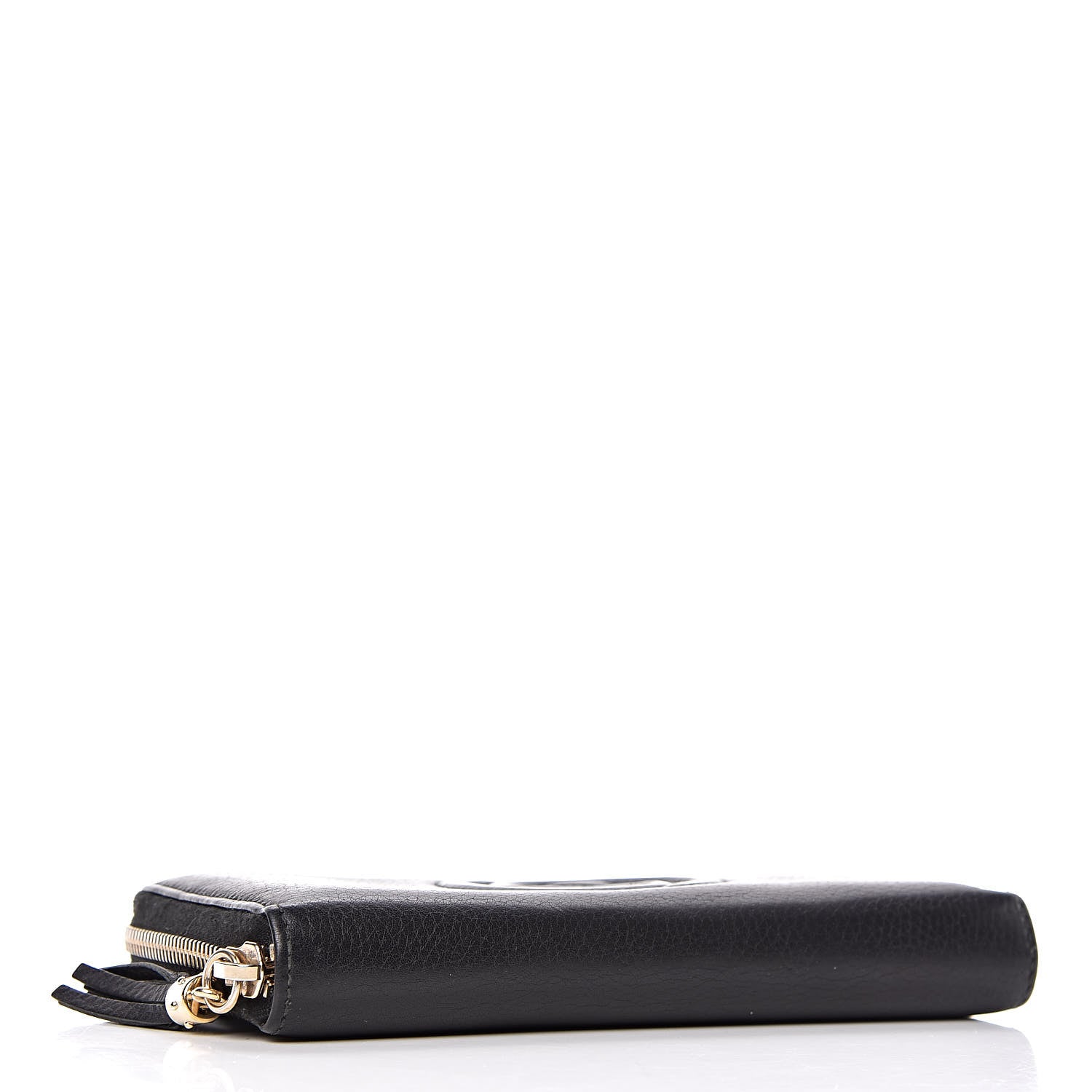 Gucci Calfskin Soho Zip Around Wallet Black 4 of 10