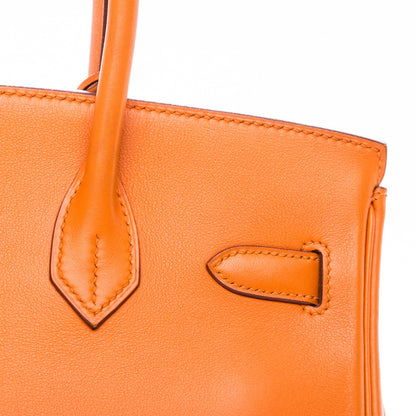 Hermes Swift Birkin 30 Orange 8 of 34