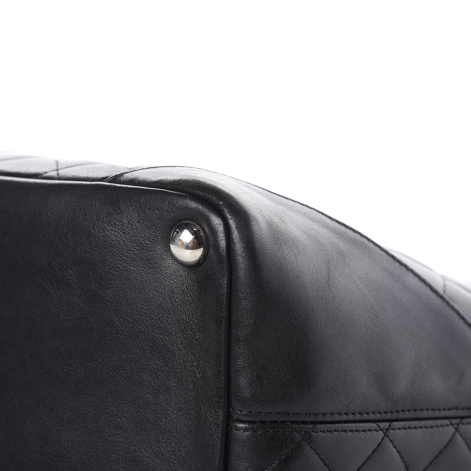 Chanel Calfskin Quilted Large Cambon Tote Black 11 of 18