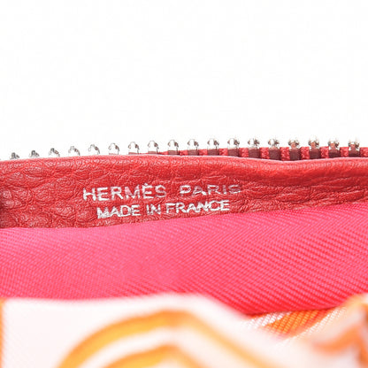 Hermes Buffle Brides de Gala Silky Pop Shopper Tote Rouge Garance 13 of 14