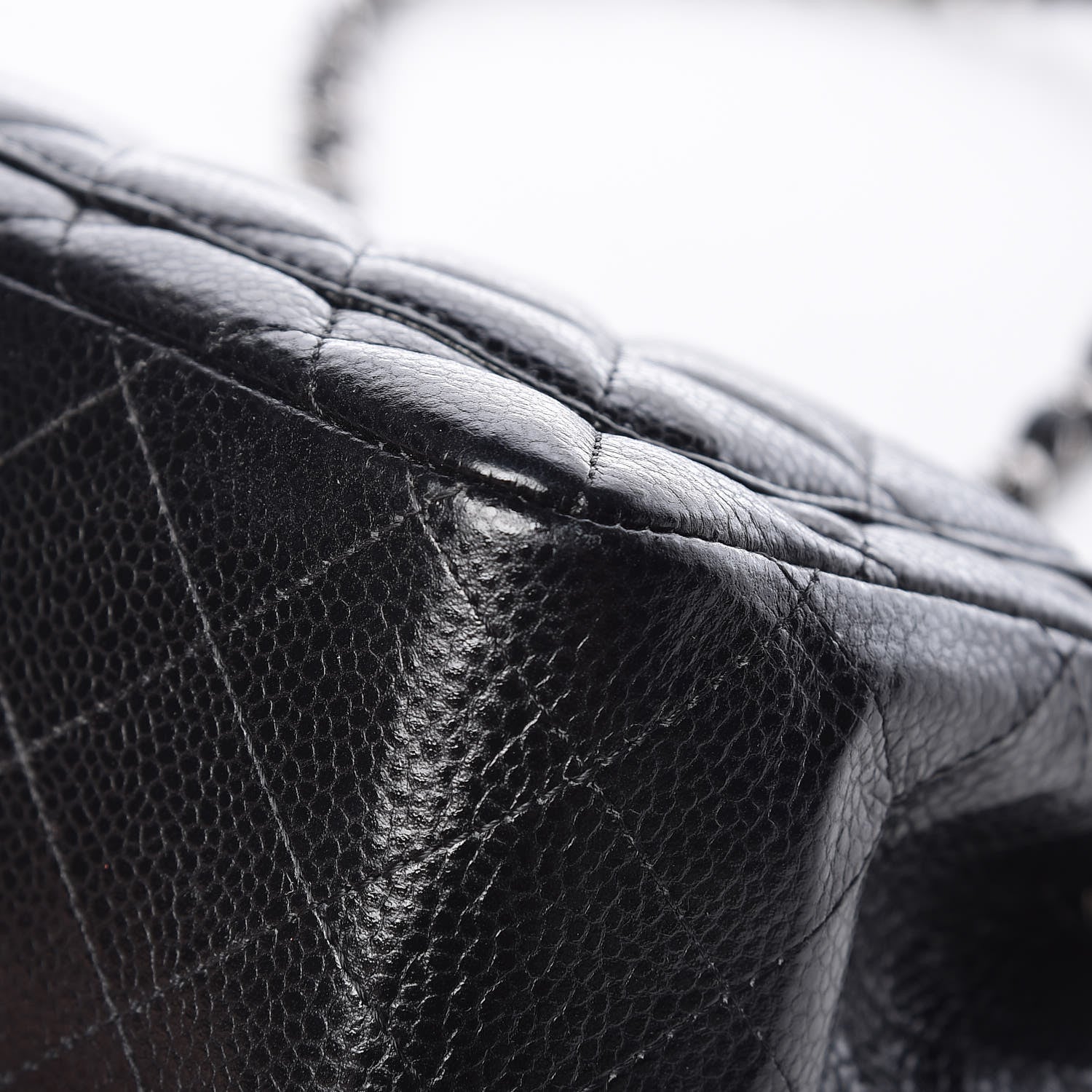 Chanel Caviar Quilted Mini Square Flap Black 13 of 16