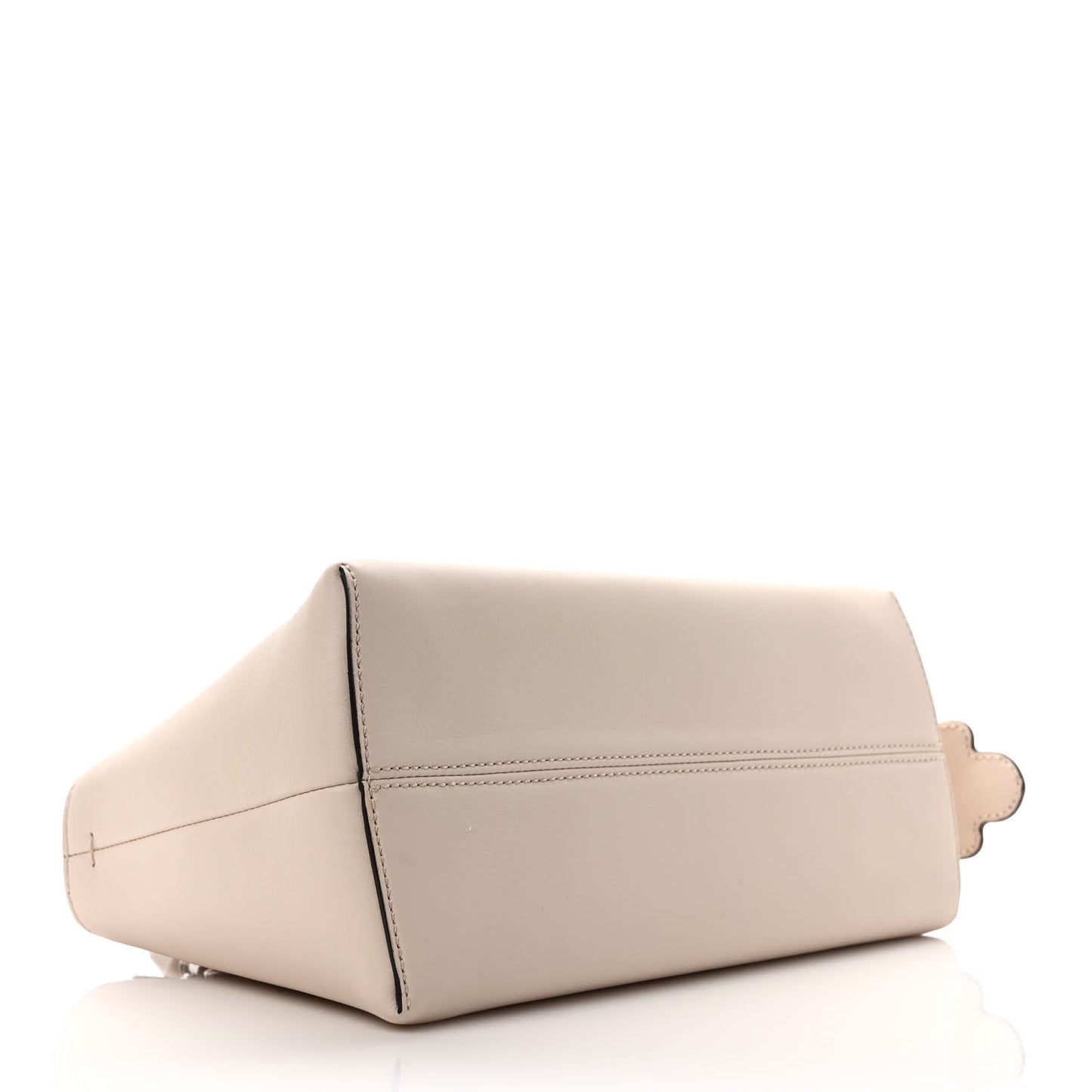 Vitello Dolce Croc Tail Studded Medium By The Way Boston Bag White Multicolor