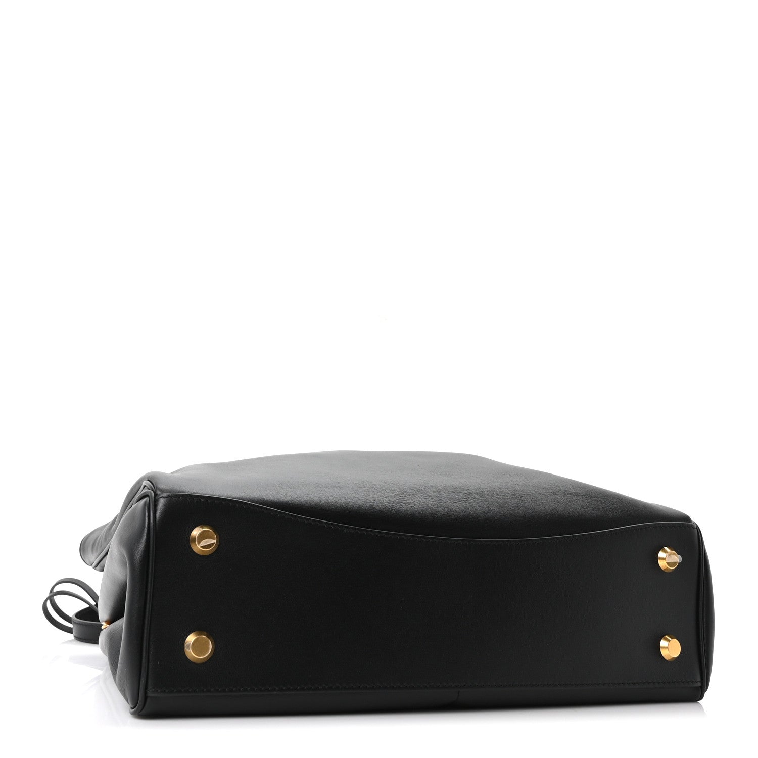 Balenciaga Natural Smooth Calfskin Medium Rodeo Top Handle Handbag Black 4 of 9