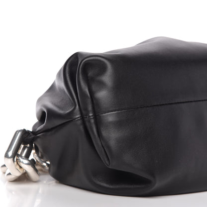 Bottega Veneta Calfskin The Pouch Chain Black 6 of 9