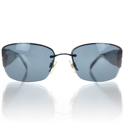 Chanel Crystal CC Logo Sunglasses 4117B Black 2 of 7