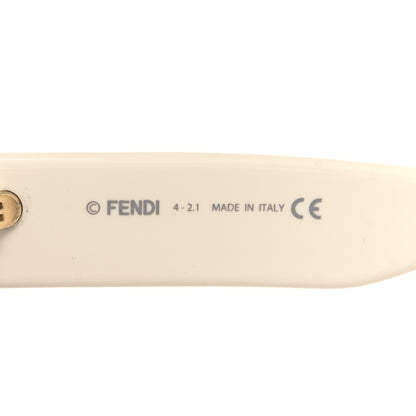 Fendi Acetate FF Fendi Butterfly Sunglasses FE40017I White 5 of 7