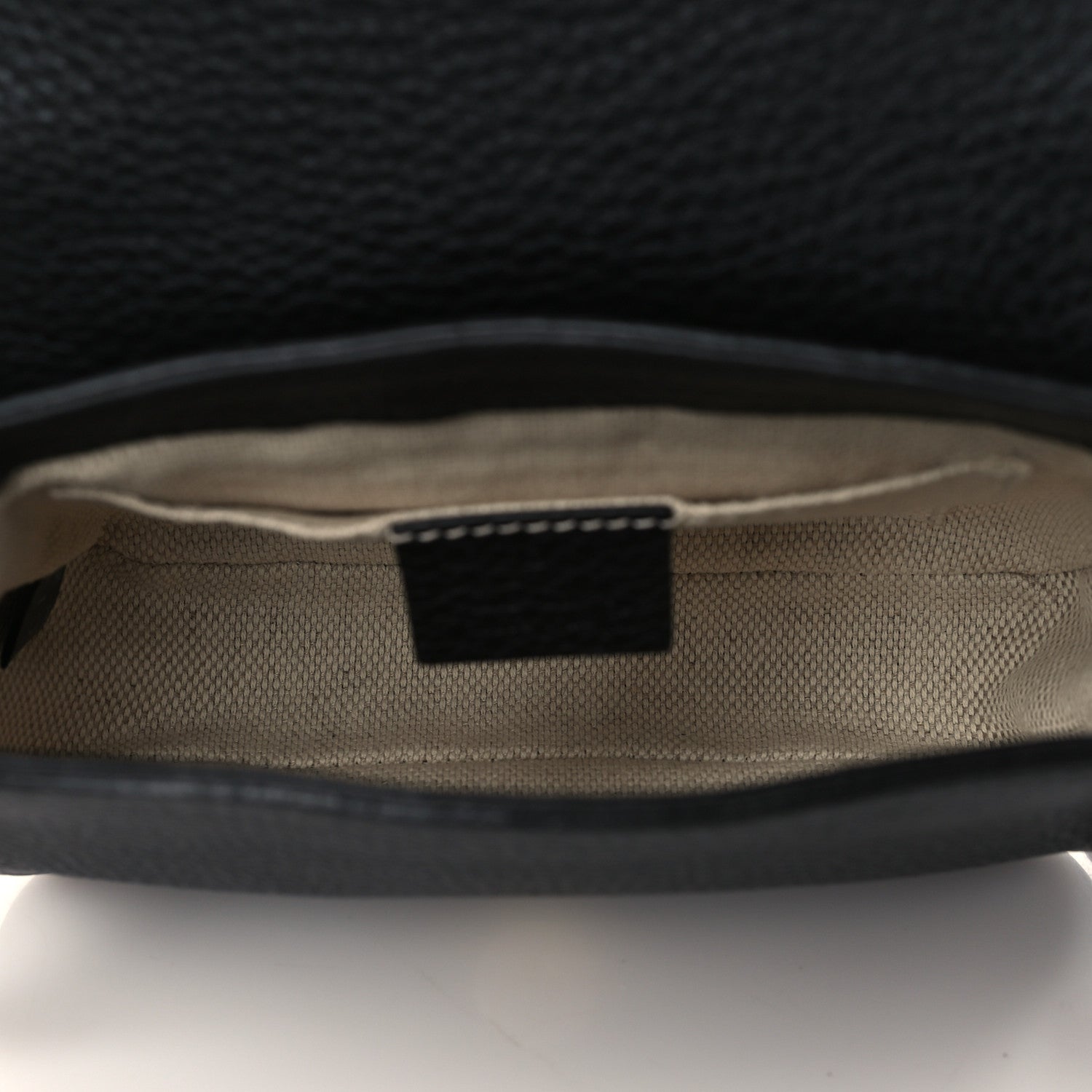 Gucci Pebbled Calfskin Small Soho Flap Crossbody Black 5 of 6