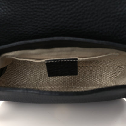 Gucci Pebbled Calfskin Small Soho Flap Crossbody Black 5 of 6