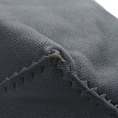 Bottega Veneta Washed Cervo Deerskin Shoulder Bag New Light Grey 11 of 13