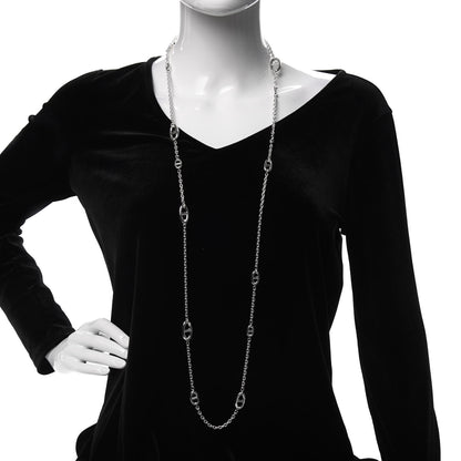 Hermes Sterling Silver Farandole Necklace 120 2 of 5