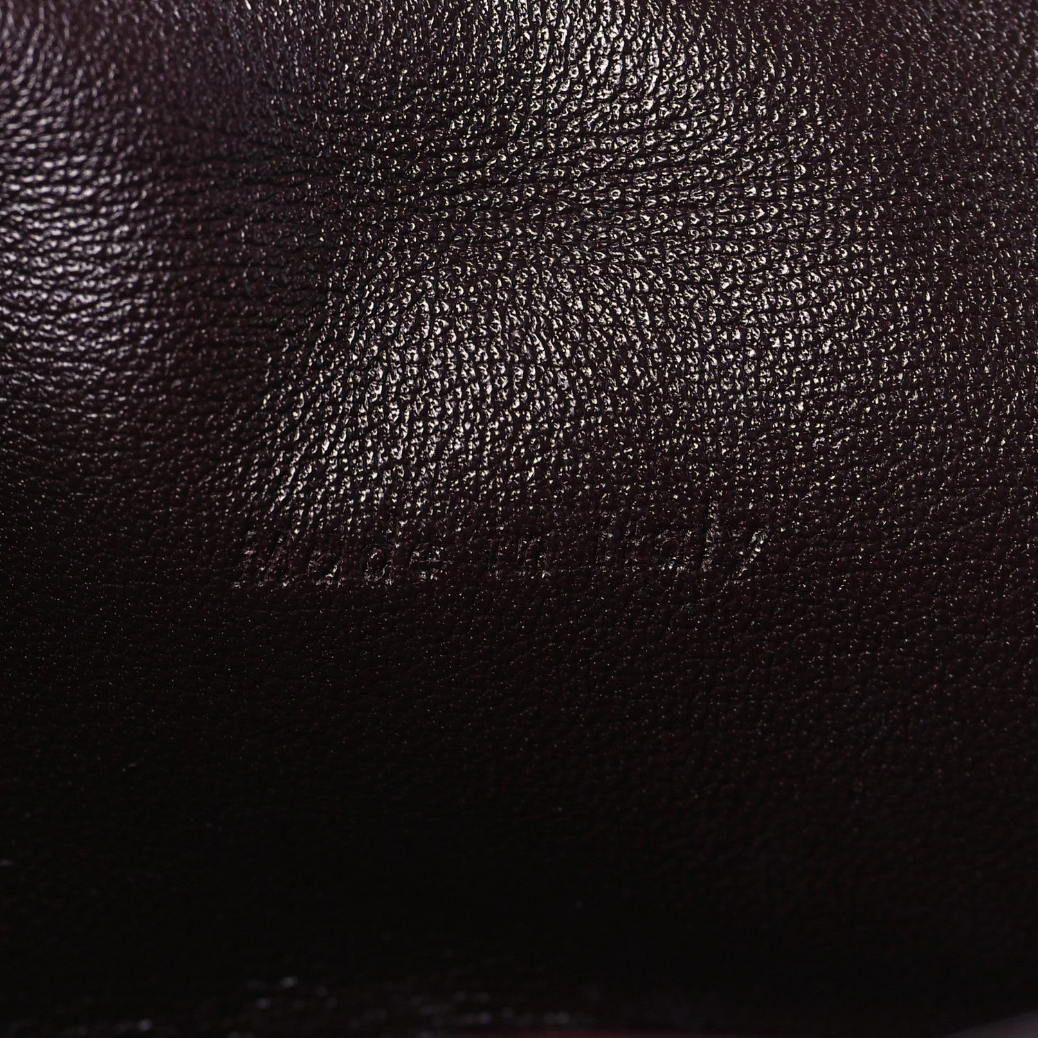 Celine Smooth Calfskin Blade Flap Burgundy 7 of 9