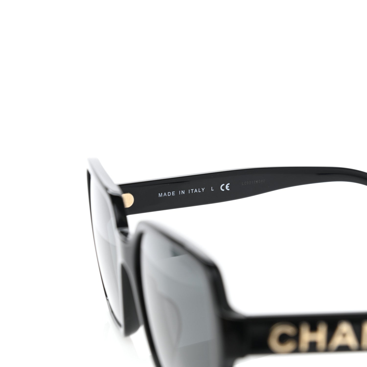 Chanel Acetate Polarized Square Sunglasses 5408 Black 7 of 11