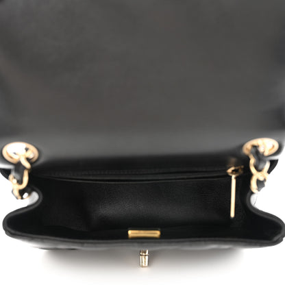 Chanel Lambskin Quilted Mini Square Flap Black 4 of 10