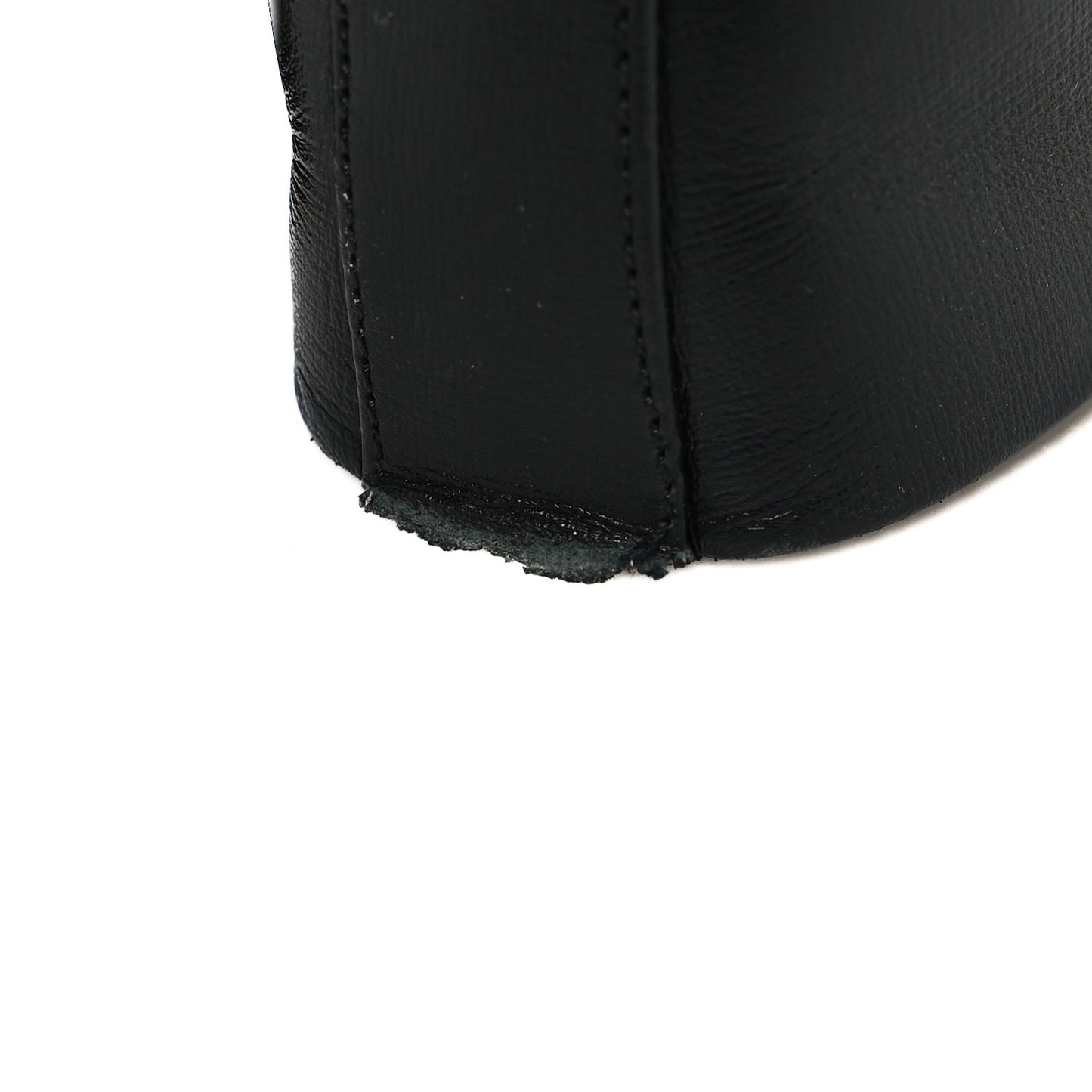 Calfskin Shark Lock Ankle Boots 37.5 Black