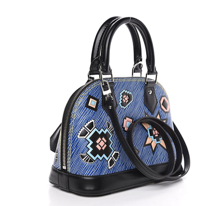 Louis Vuitton Epi Azteque Alma BB Denim Light 2 of 7