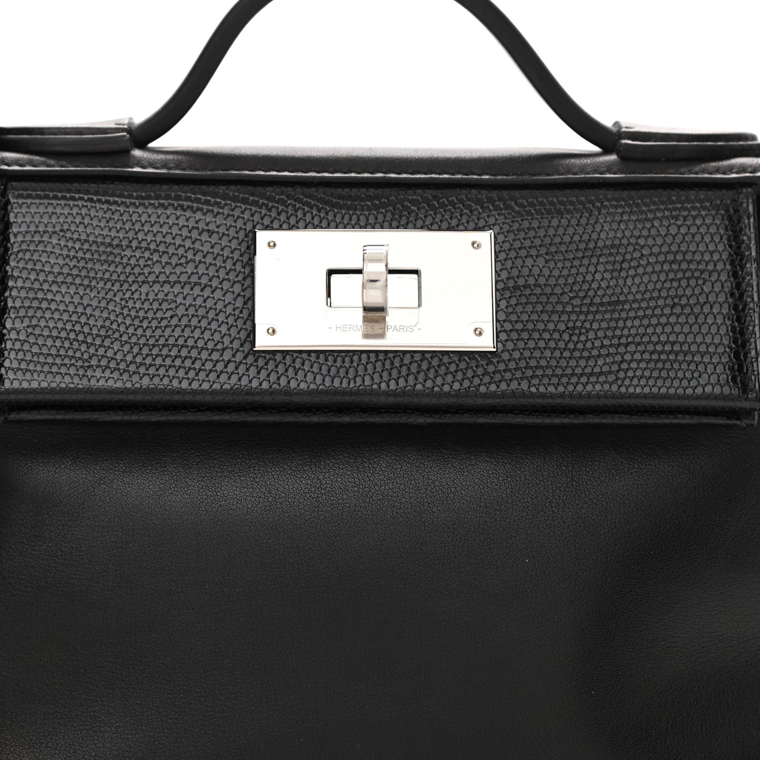 Hermes Swift Lizard Touch 24/24 21 Black 8 of 11