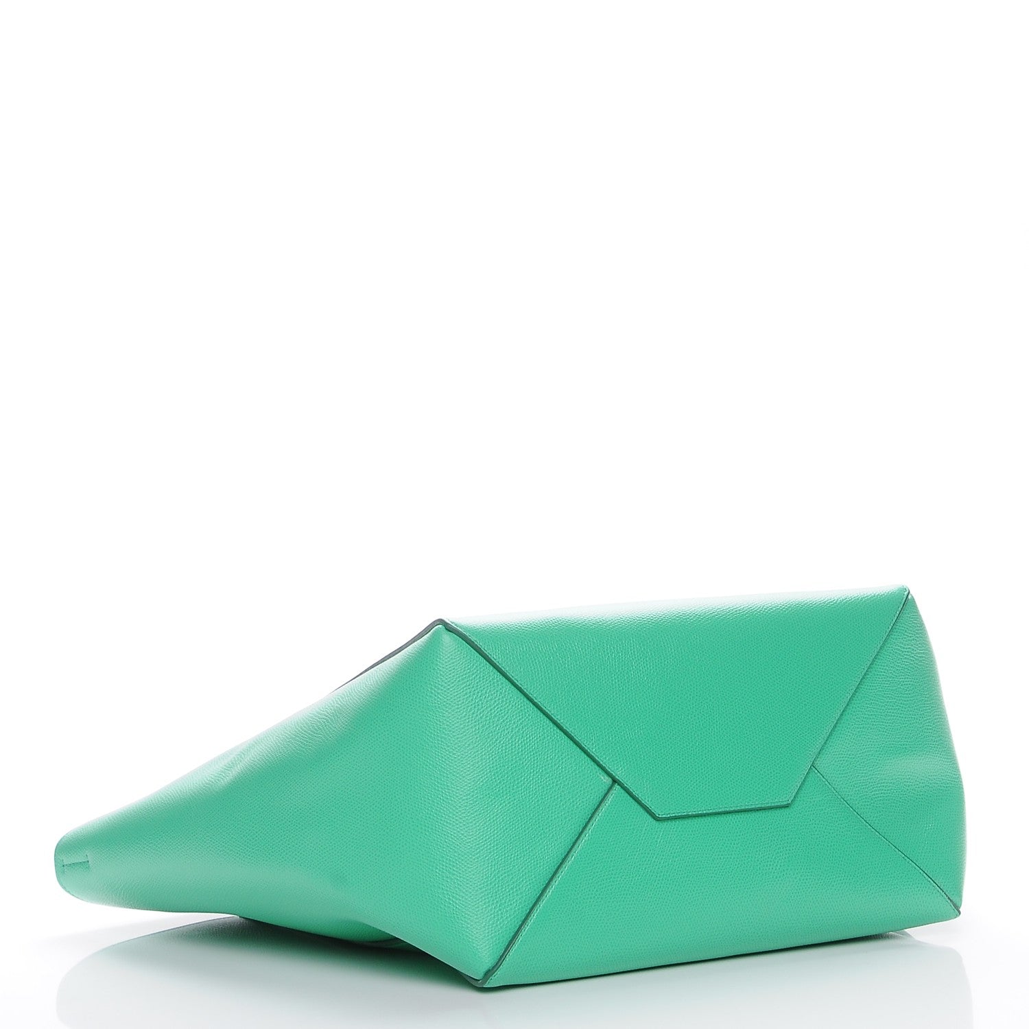 Celine Grained Calfskin Small Horizontal Cabas Phantom Mint 4 of 8