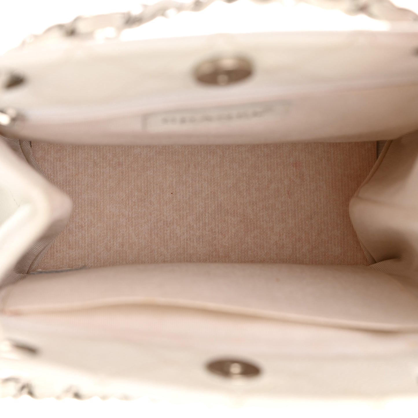 Caviar Quilted Shoulder Bag White