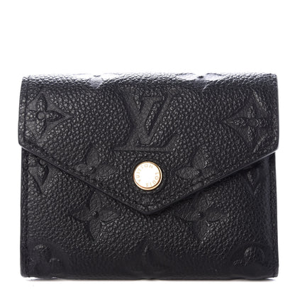 Louis Vuitton Empreinte Zoe Wallet Black 1 of 8