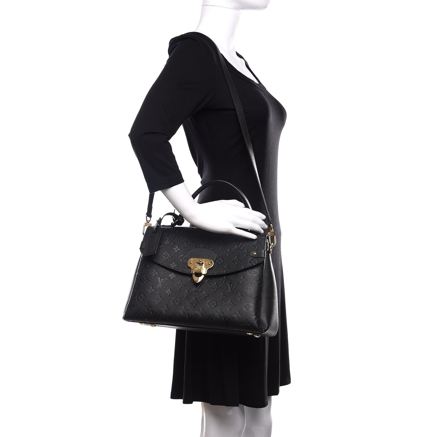 Louis Vuitton Empreinte Georges MM Black 2 of 13