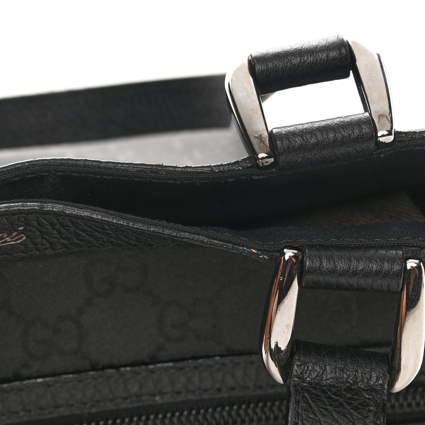 Monogram Abbey D Ring Tote Black