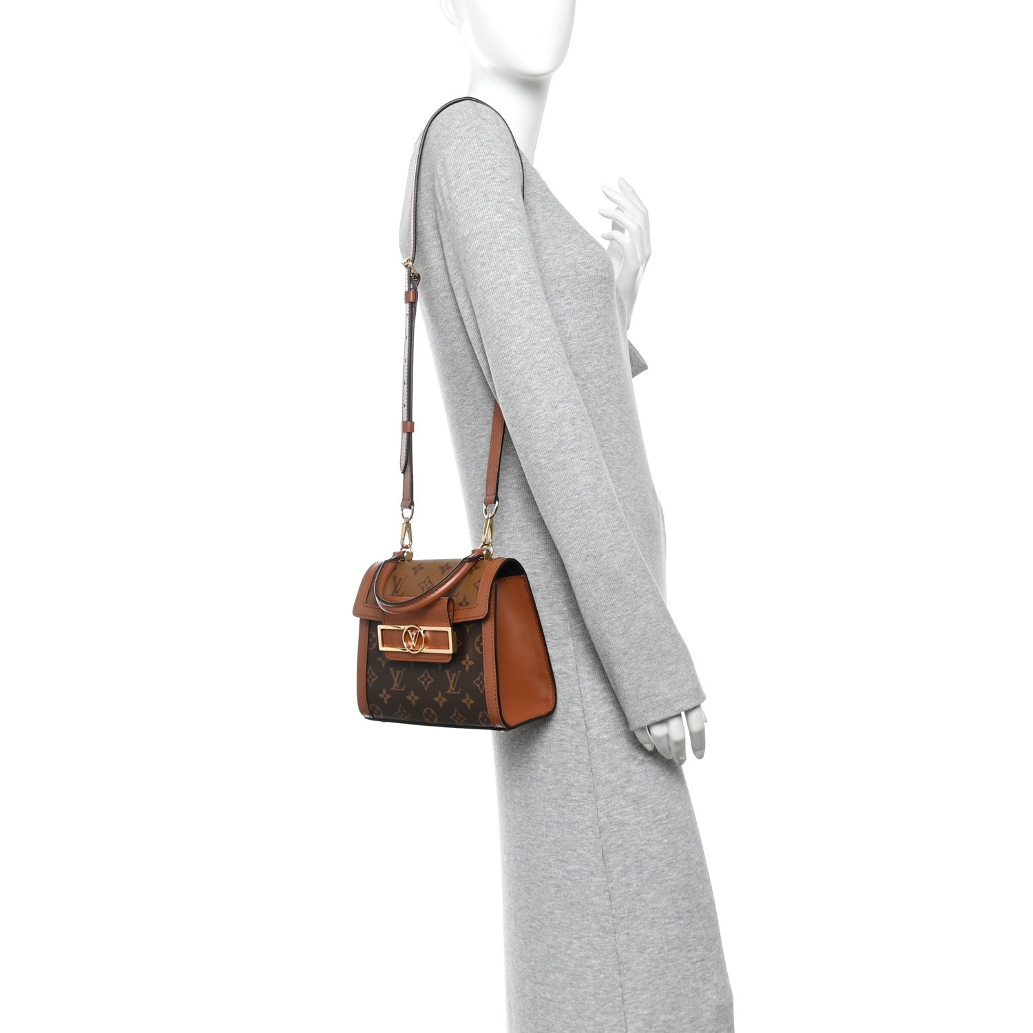 Louis Vuitton Reverse Mongram Dauphine Capitale 2 of 9