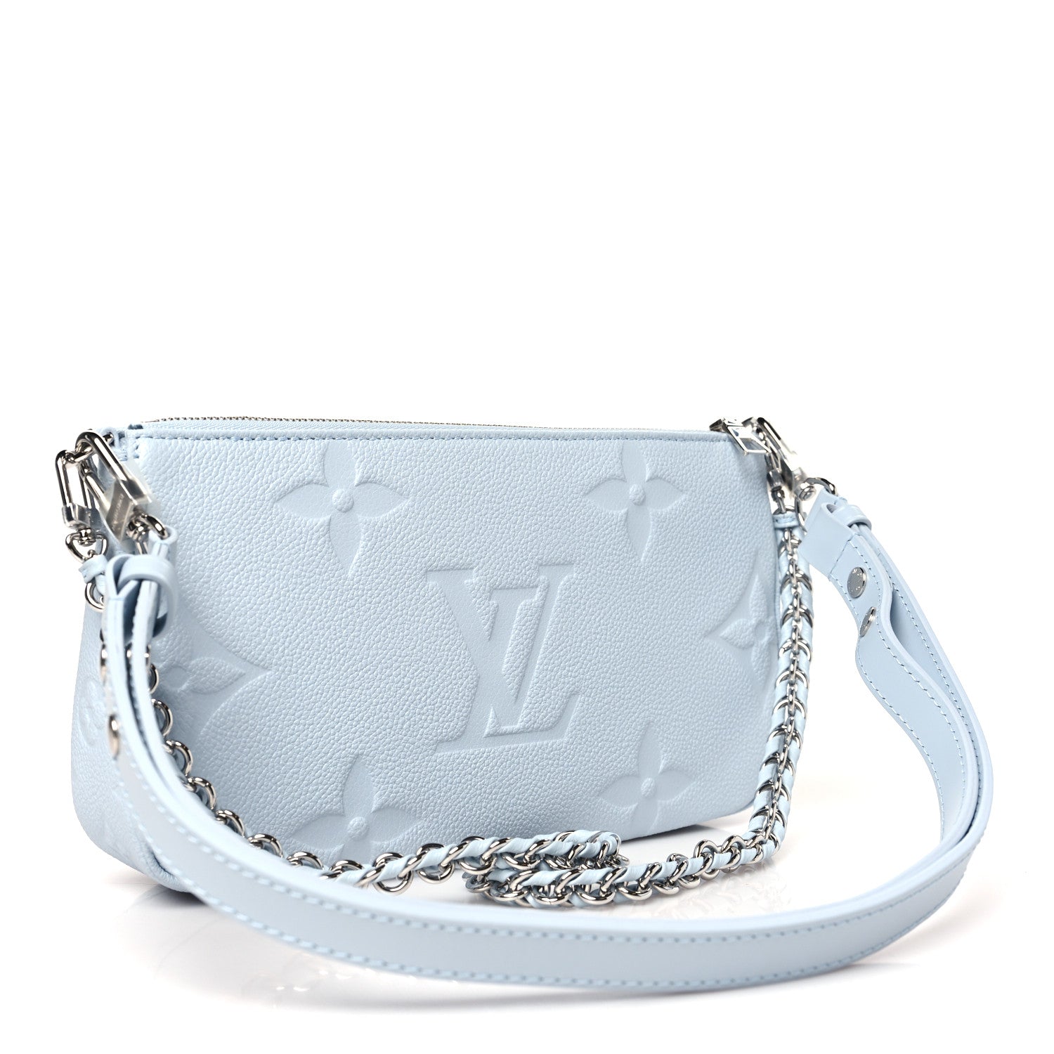 Louis Vuitton Empreinte Monogram Giant Multi Pochette Accessories Blue Hour 3 of 9