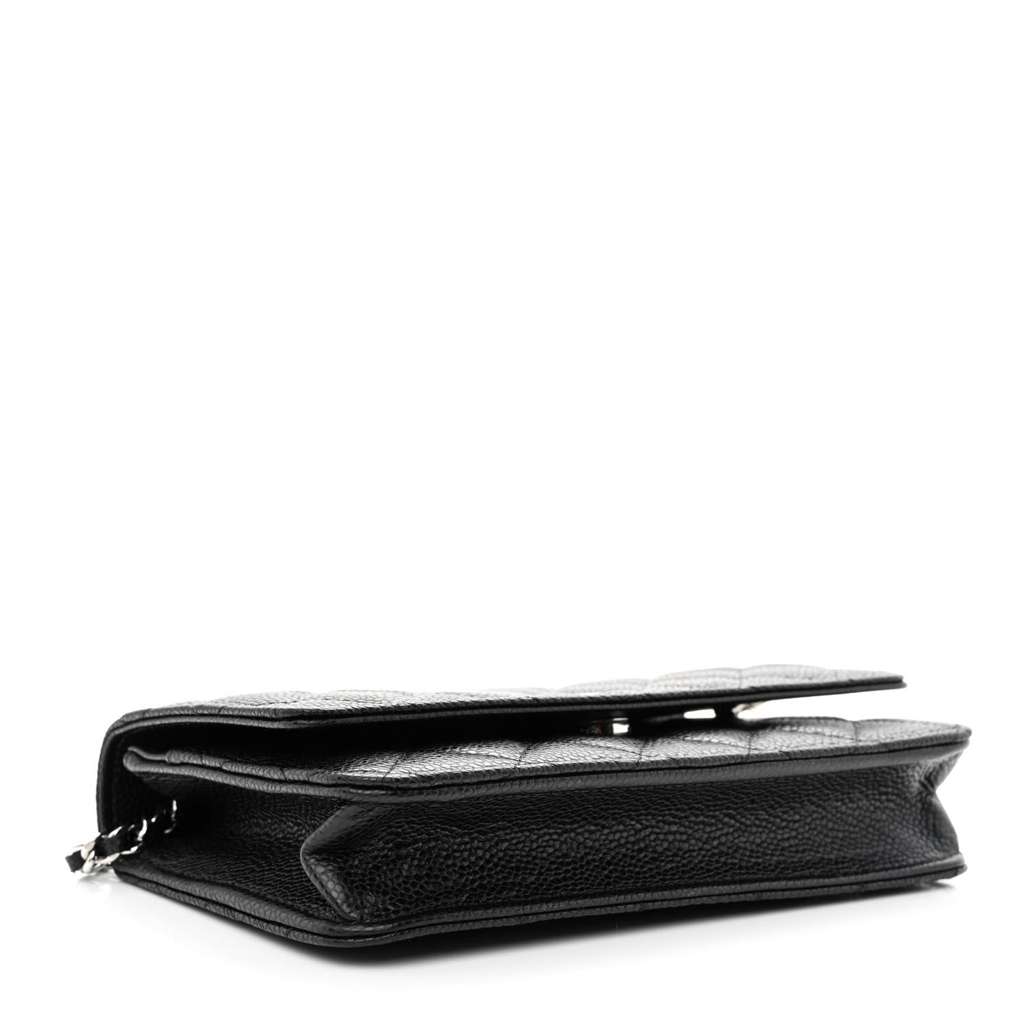 Chanel Caviar Quilted Wallet on Chain WOC Black 4 of 12