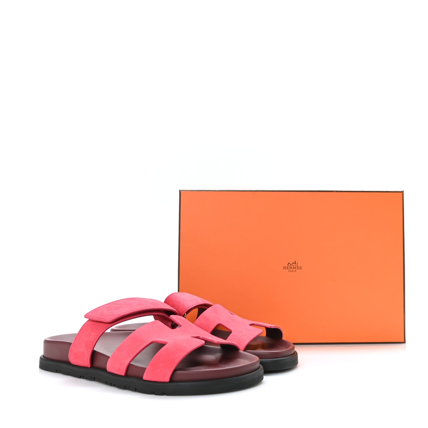 Suede Goatskin Womens Chypre Sandals 39 Rouge Marsala
