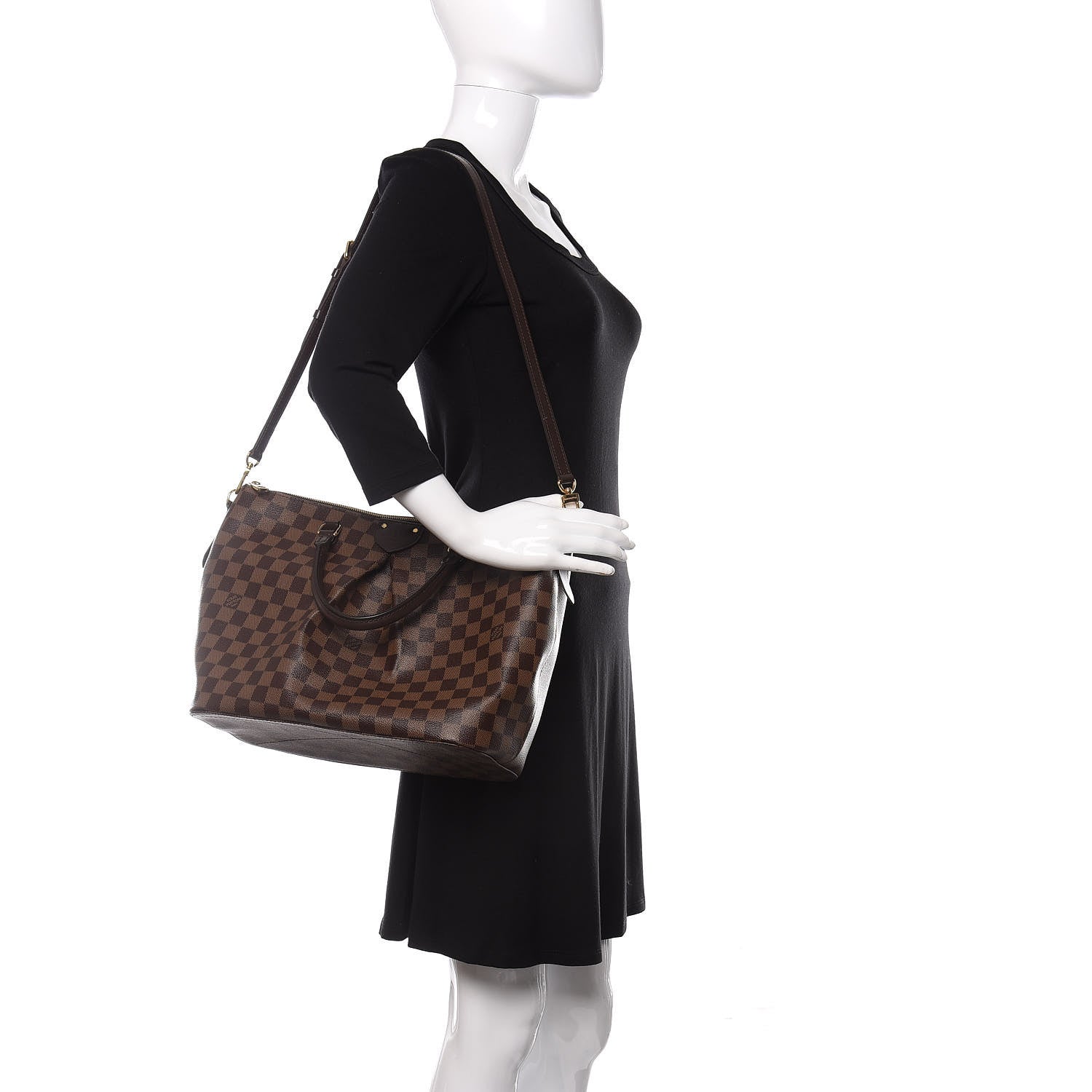 Louis Vuitton Damier Ebene Siena GM 2 of 10