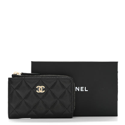 Chanel Caviar Quilted Key Holder Case Black 8 of 8