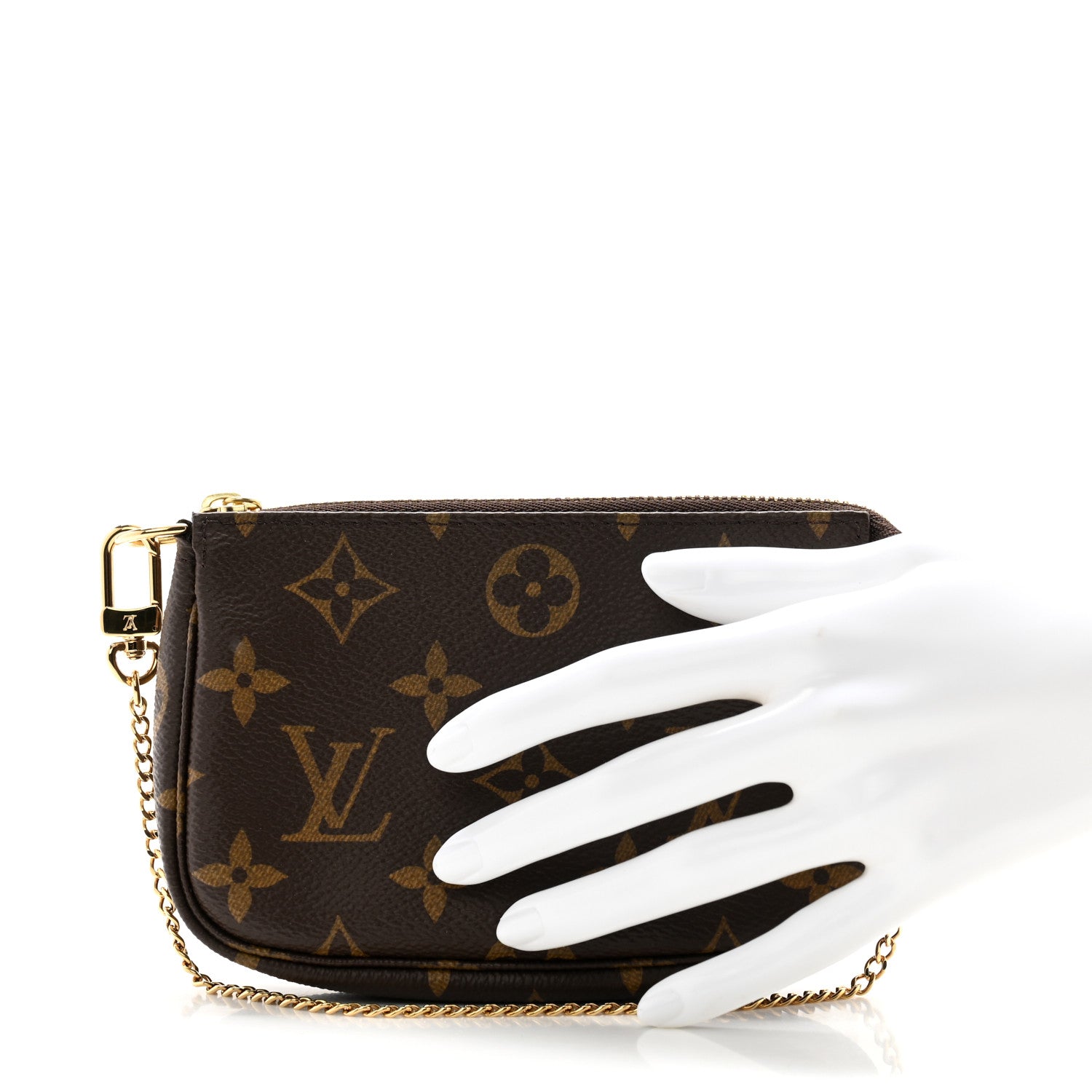 Louis Vuitton Monogram Mini Pochette Accessories 2 of 7
