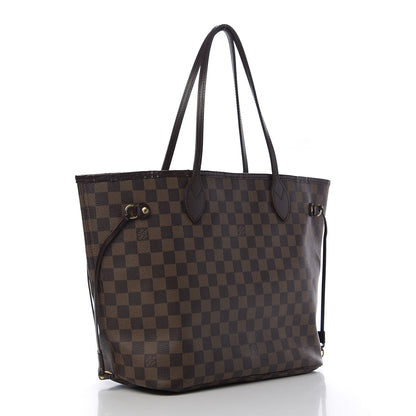 Louis Vuitton Damier Ebene Neverfull MM 2 of 9