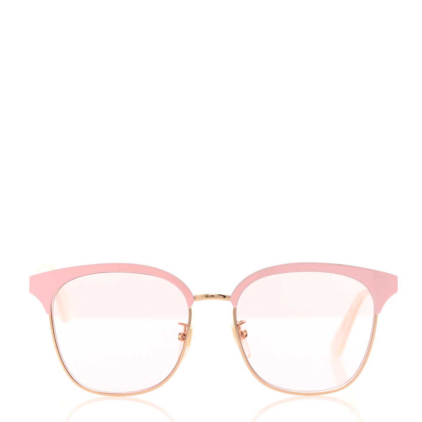 Round Metal Sunglasses GG0244S Pink