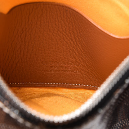 Goyard Goyardine Mini Senat Pochette Black Gold 6 of 6