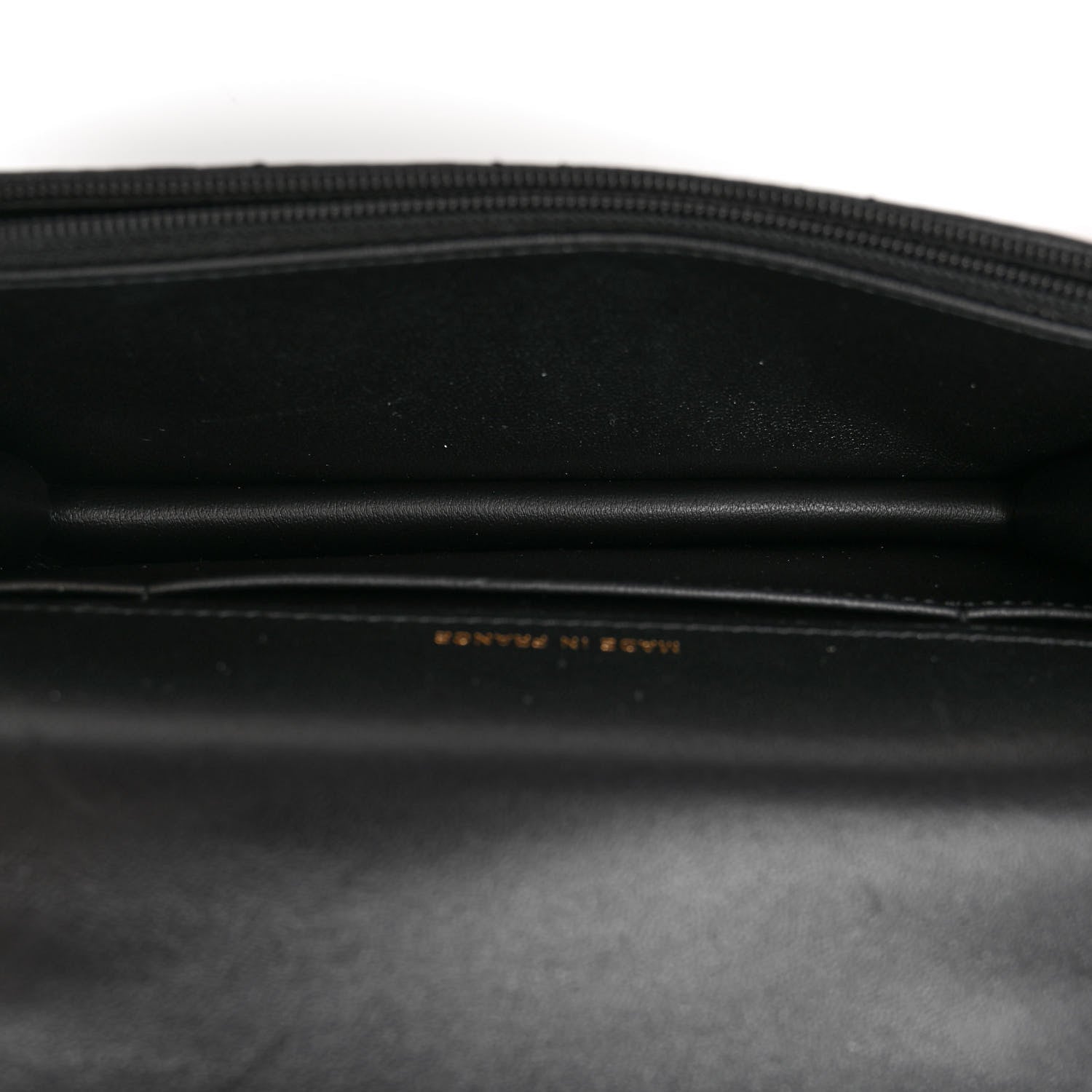 Chanel Lambskin Quilted Flap Phone Holder With Chain Black 5 of 11