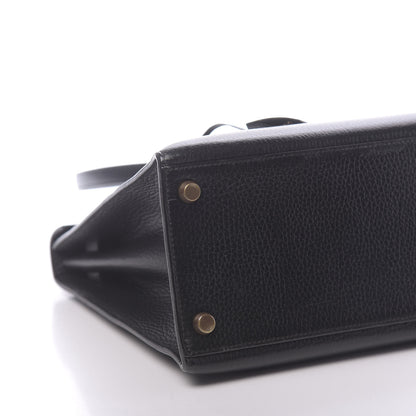 Hermes Ardennes Kelly Sellier 32 Black 13 of 14
